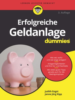 cover image of Erfolgreiche Geldanlage f&uuml;r Dummies